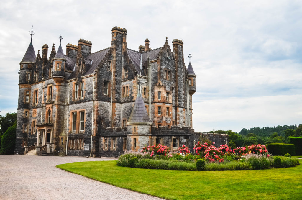 Blarney House with Flowers