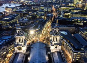 View from St Paul's Cathedral in London