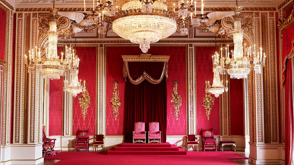 Throne Room Buckingham Palace London