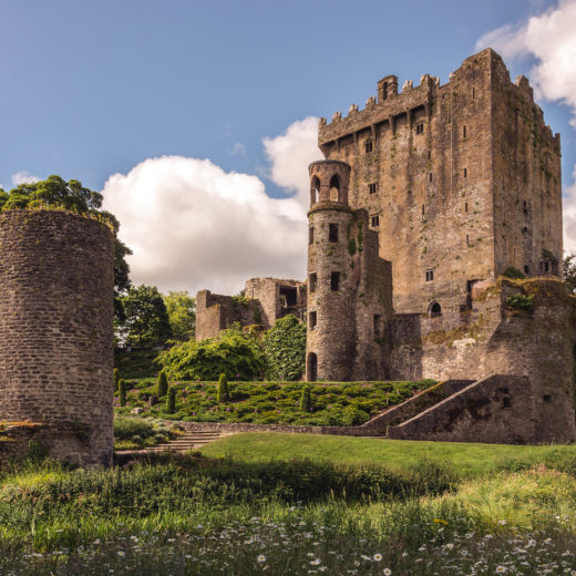 Blarney Castle with tower Cork Ireland