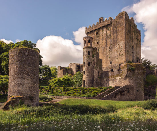 Blarney Castle with tower Cork Ireland